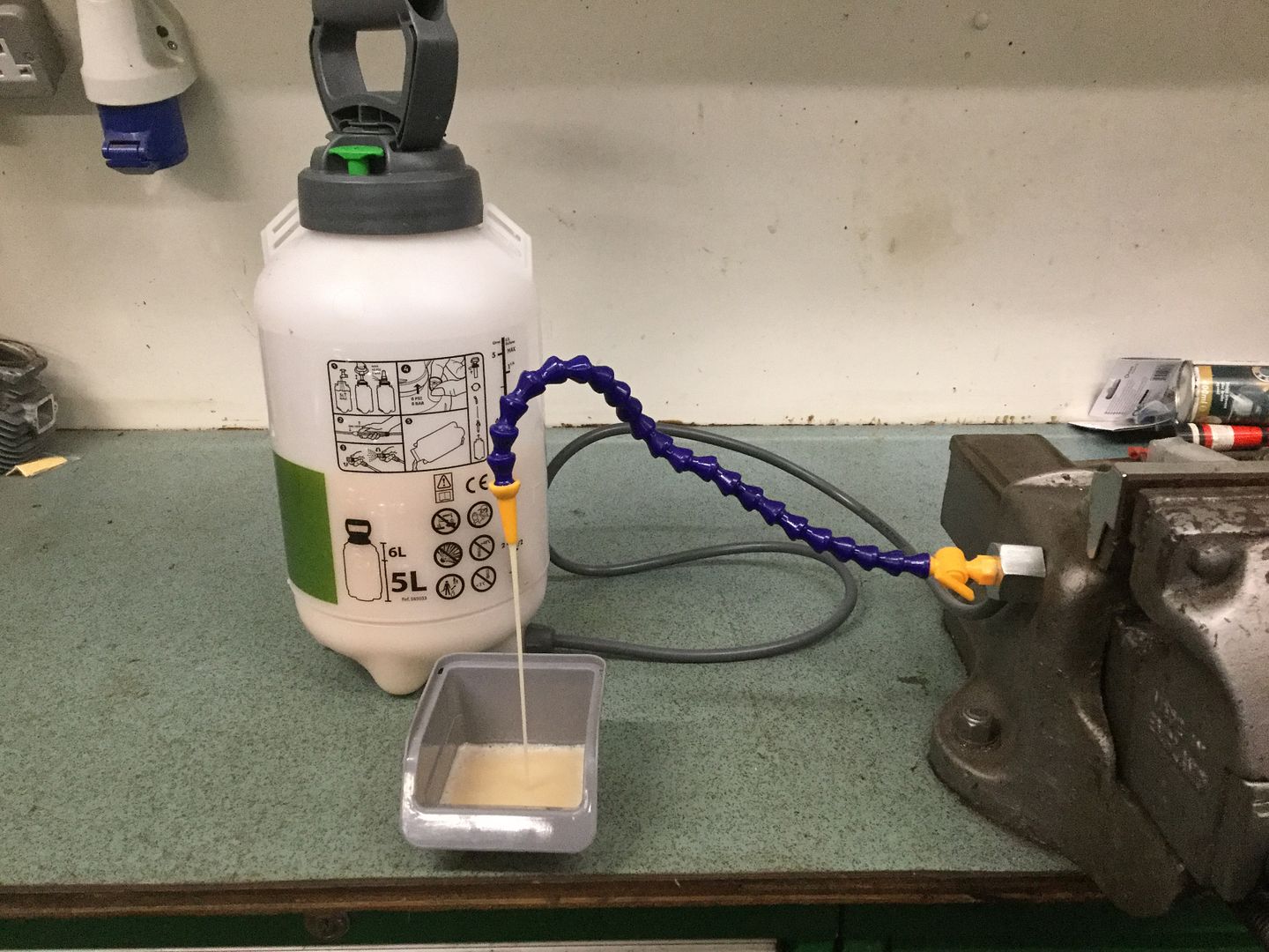 DIY Lathe coolant set up ? MIG Welding Forum